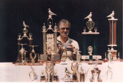 Barry Divine with Trophy